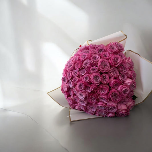Luxurious bouquet of peony-style roses with same day delivery in Los Angeles and nearby areas