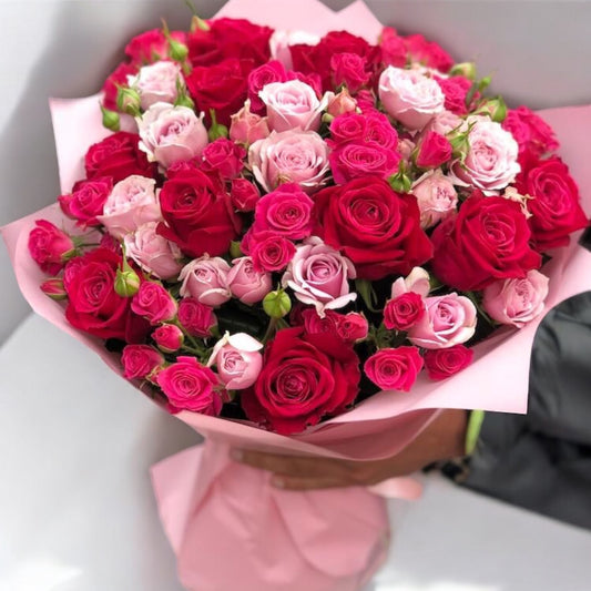 Elegant bouquet of spray roses available for fast same day flower delivery with free shipping from trusted local florists near you