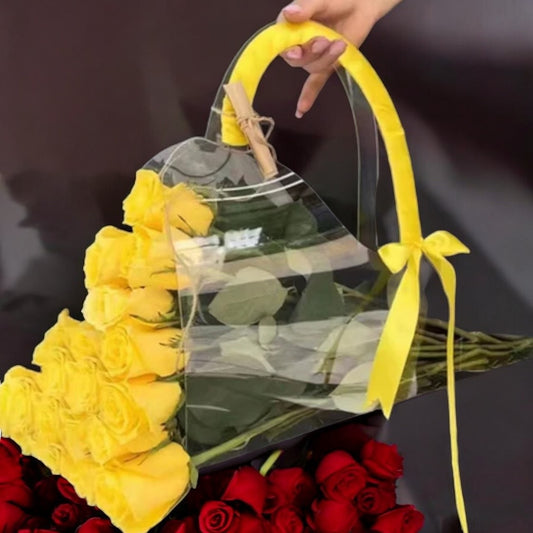 Charming Yellow Flowers in a Bag